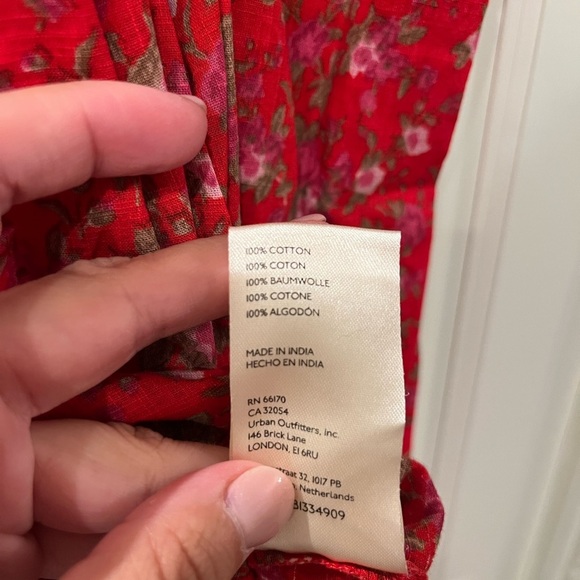 Free People Meant To Be Floral Cotton Blouse - Picture 5 of 7